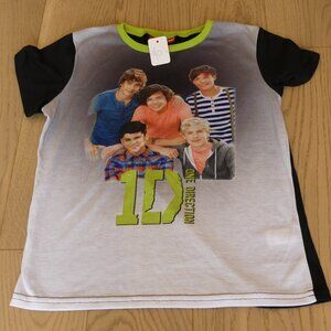 One Direction Lamour Graphic T-Shirt Kids XL Band Pop Music Tee